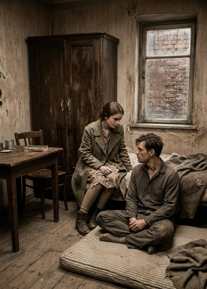 Lena e Pawel em Varsóvia